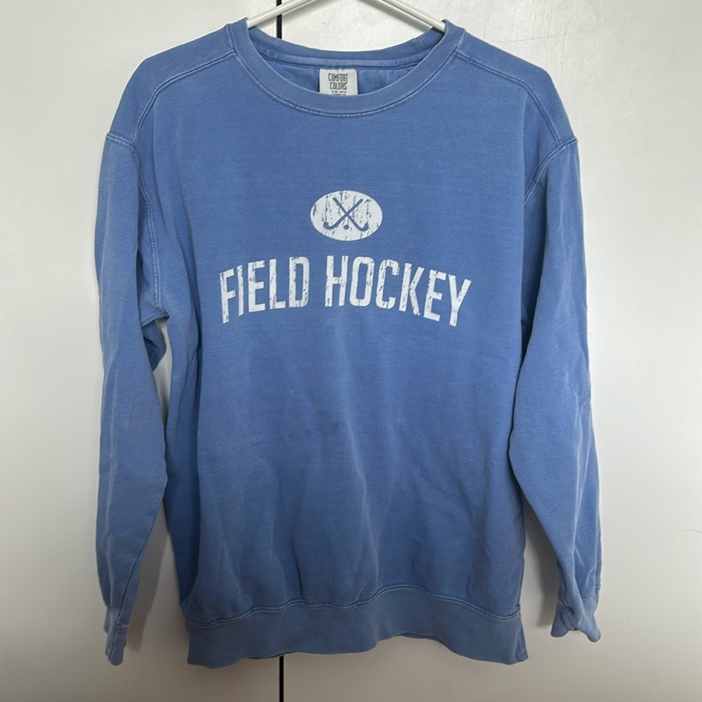 Vintage Blue Field Hockey Crew Neck